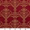 Ruby Victorian - Red & Burgundy Damask Upholstery Fabric 54 Inches"